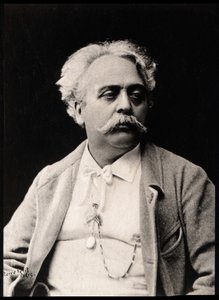 Portrait of Albert Ernest Carrier Belleuse, French sculptor and painter by French Photographer